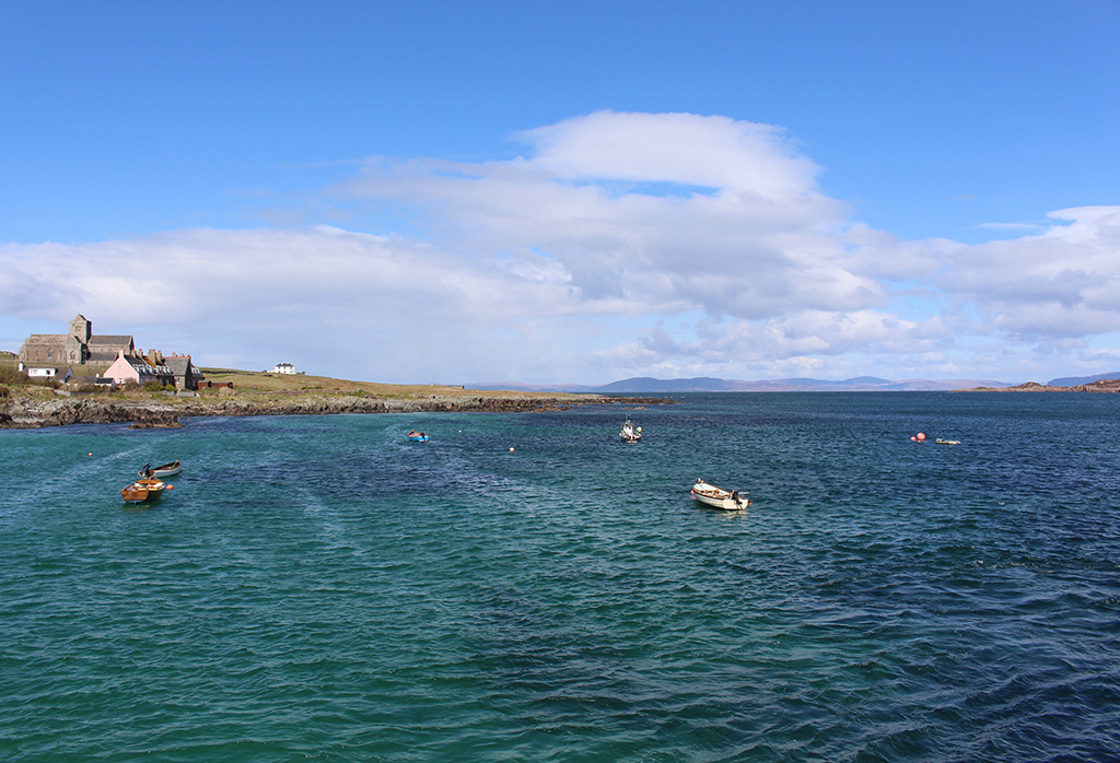 St.Columba's monastery on the sacred Isle of Iona