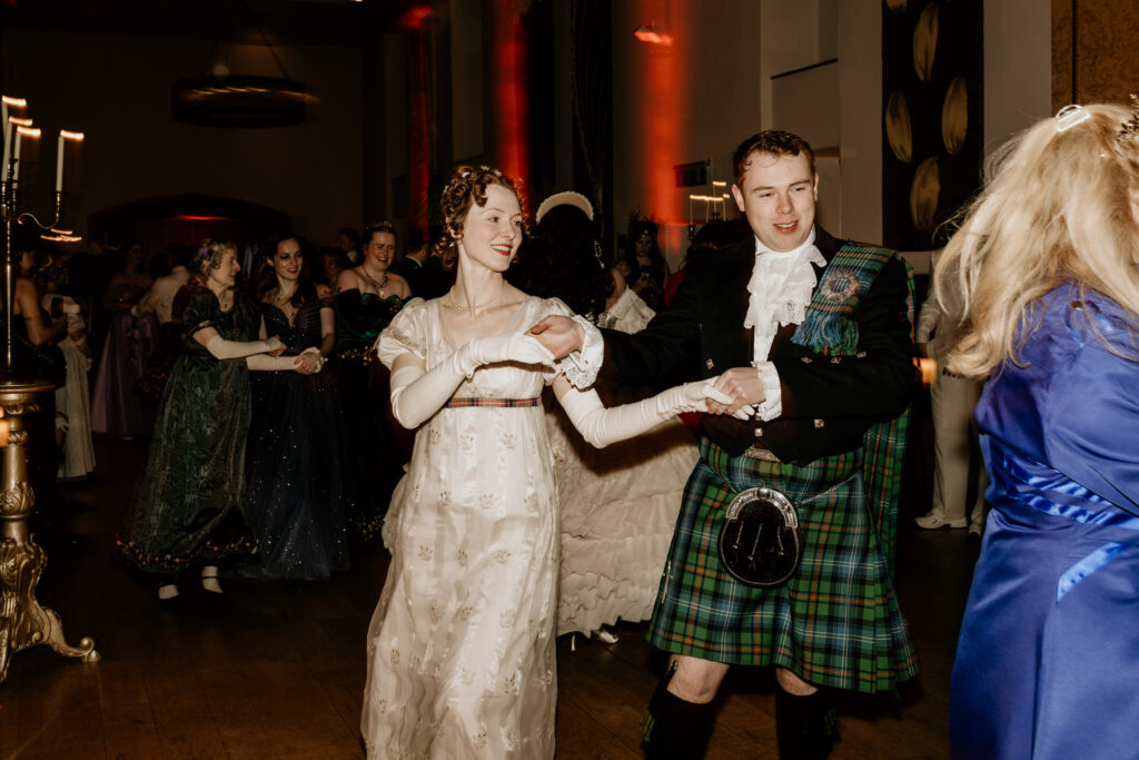 The Crown & Dagger Ball at Edinburgh Castle