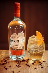 KINGSBARNS, UK - 2017:  Darnley's Dry London Gin Christmas cocktails.  (Photograph: MAVERICK PHOTO AGENCY)