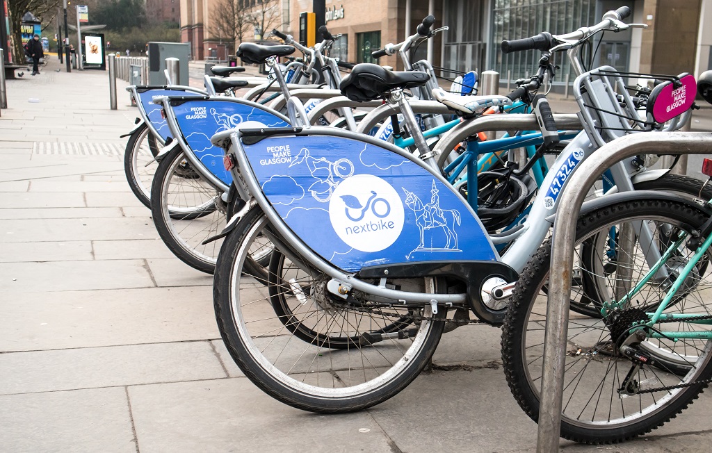 nextbike-bikes-for-hire-in-Glasgow