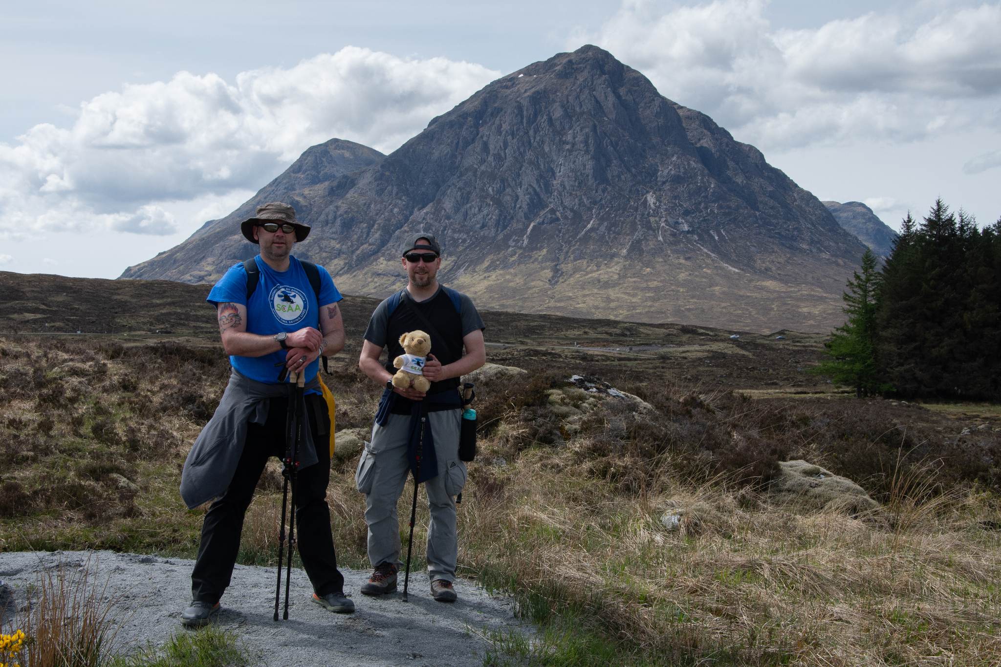 Brothers Michael and Tom Hanratty are raising money for SCAA