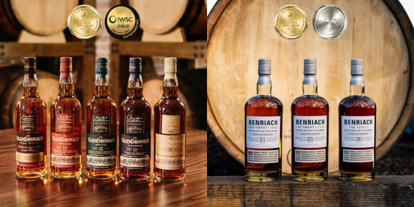 Brown-Forman won awards for their single malts.