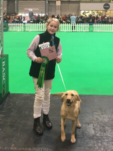 Crufts entrant Tallulah Dyson