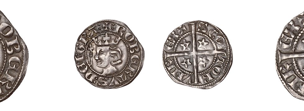 Robert the Bruce coin. All pictures credit: Noonans
