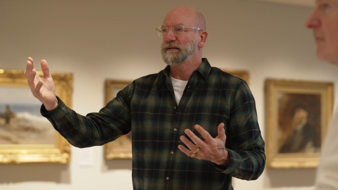 Graham McTavish in National Galleries of Scotland Perspective Series film