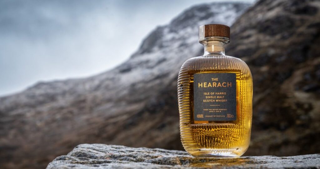 The first legal dram from the Outer Hebridean Isle of Harris, The Hearach offers an elegant single malt, with fruit and floral notes and a long, slightly smoky, finish.