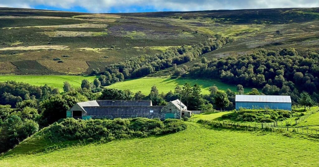 The Cabrach Trust steading which will become home to the distillery. Credit: The Cabrach Trust
