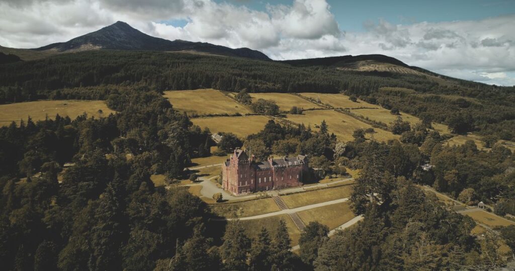 Brodick Castle. Credit: Adobe Stock.