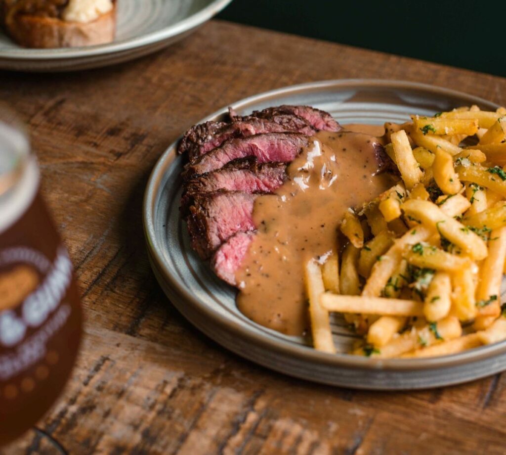 Innis & Gunn Steak Frites .