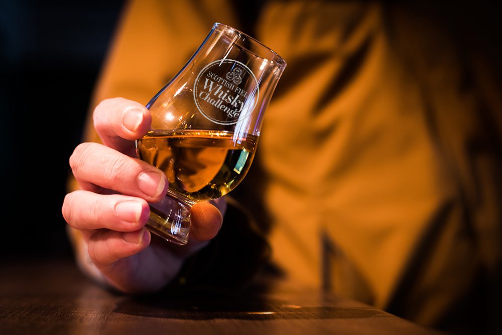 Whisky challenge glass