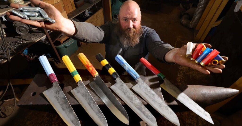 FREE Zero Waste Knife-Maker at Spring Fling Art Festival 03