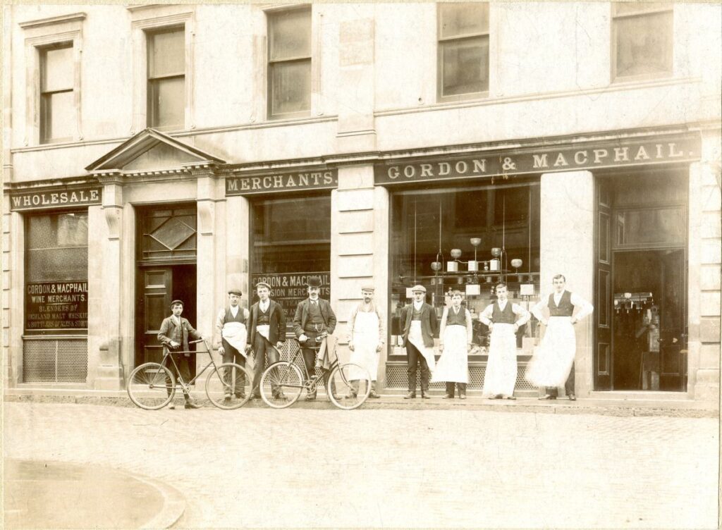 9. Archive image of Gordon & MacPhail shop in Elgin, founded in 1895_CREDIT - GORDONG & MACPHAIL Archive image of Gordon & MacPhail shop in Elgin, founded in 1895. Credit: Gordon MacPhail