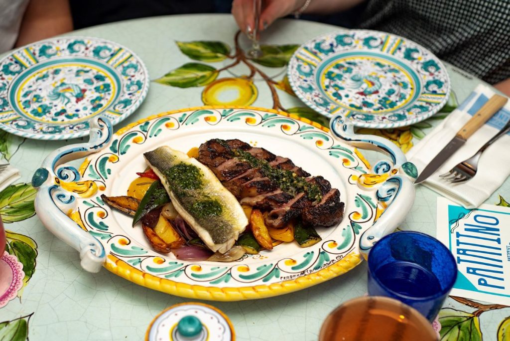 Patatino_sea bass and steak_credit_ Nathan Hinze (@nathinze) Patatino_sea bass and steak_credit_ Nathan Hinze (@nathinze)