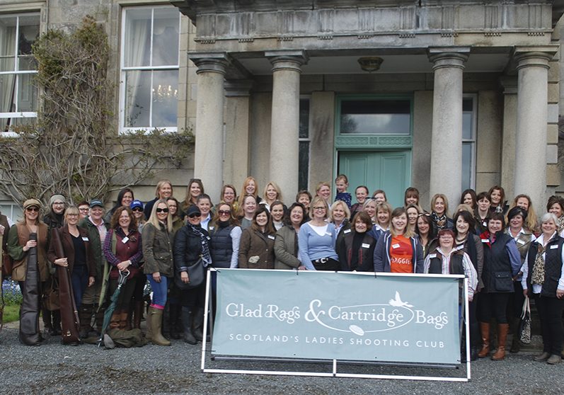 The ladies of Glad Rags at Netherdale House