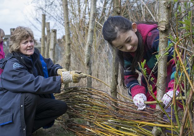 The RSPB is looking for volunteers of all ages to join them