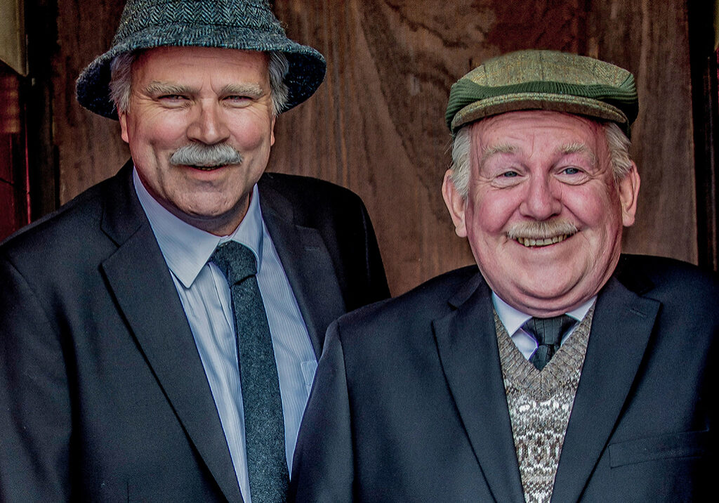 Greg Hemphill (left) and Ford Kiernan as Jack and Victor in Still Game (Photo: Alan Peebles)