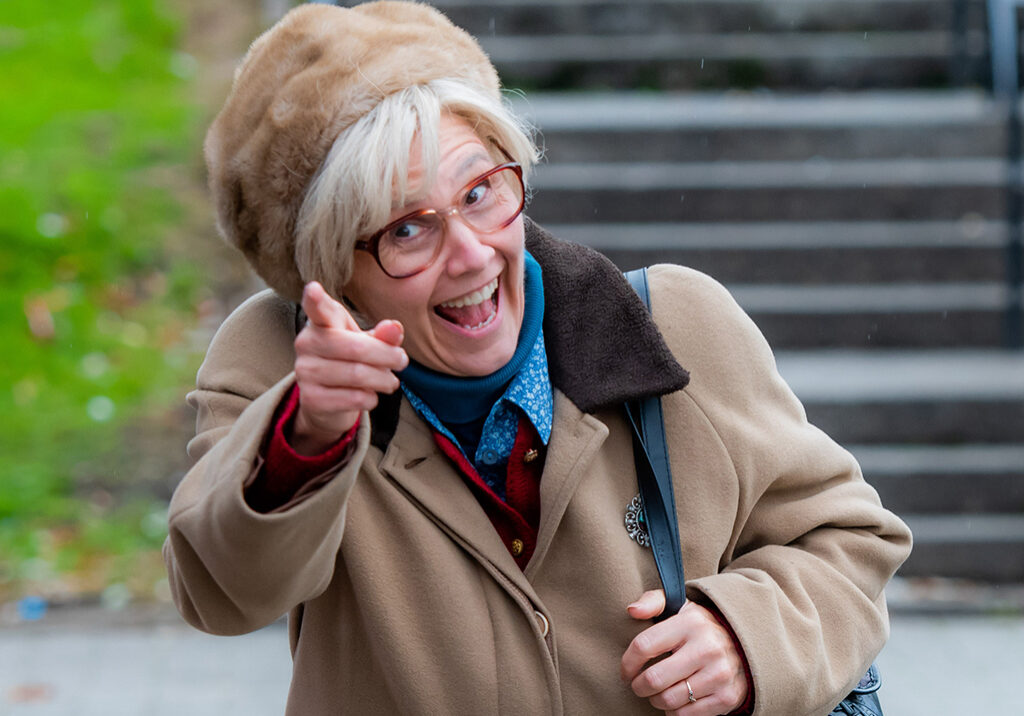 Jane McCarry as Isa in Still Game (Photo: BBC/Alan Peebles)