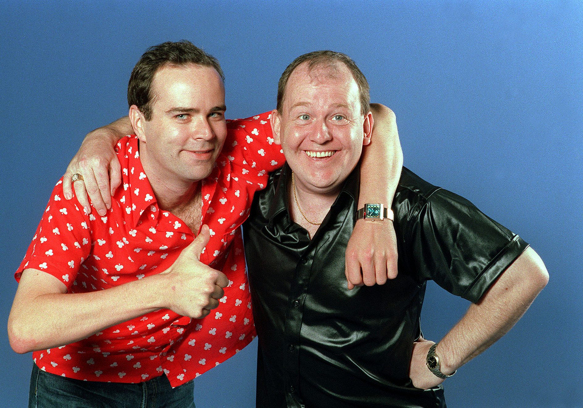 Greg Hemphill and Ford Kiernan in their Chewin' the Fat days.  (Photo: BBC Scotland) 