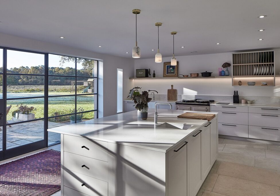 The kitchen inside The Moss, Killearn (Photo: Paul Tyagi)