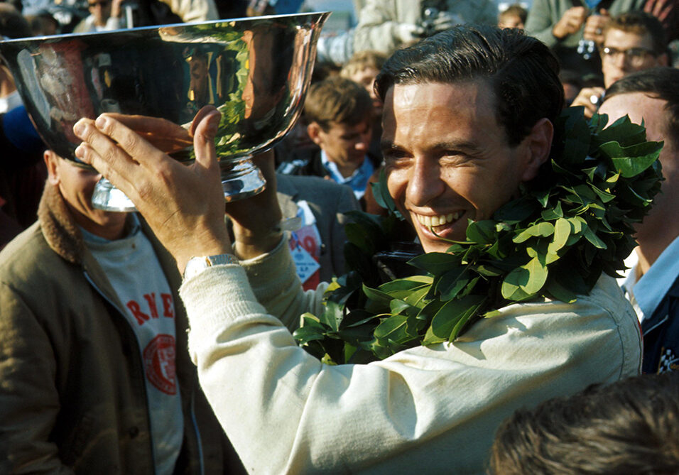  Jim Clark at Watkins Glen, USA, on 2 October 1966