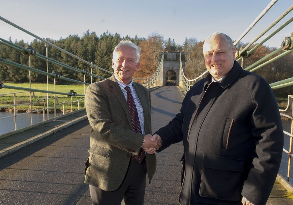 Scottish Borders Council and Northumberland County Council are working together to restore the Union Bridge