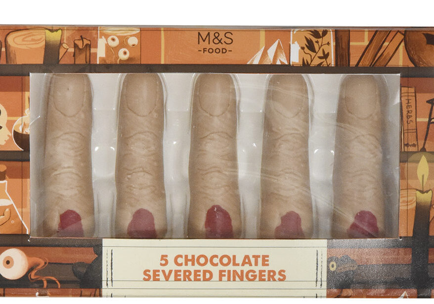 5 Chocolate Severed Fingers, 80g £3