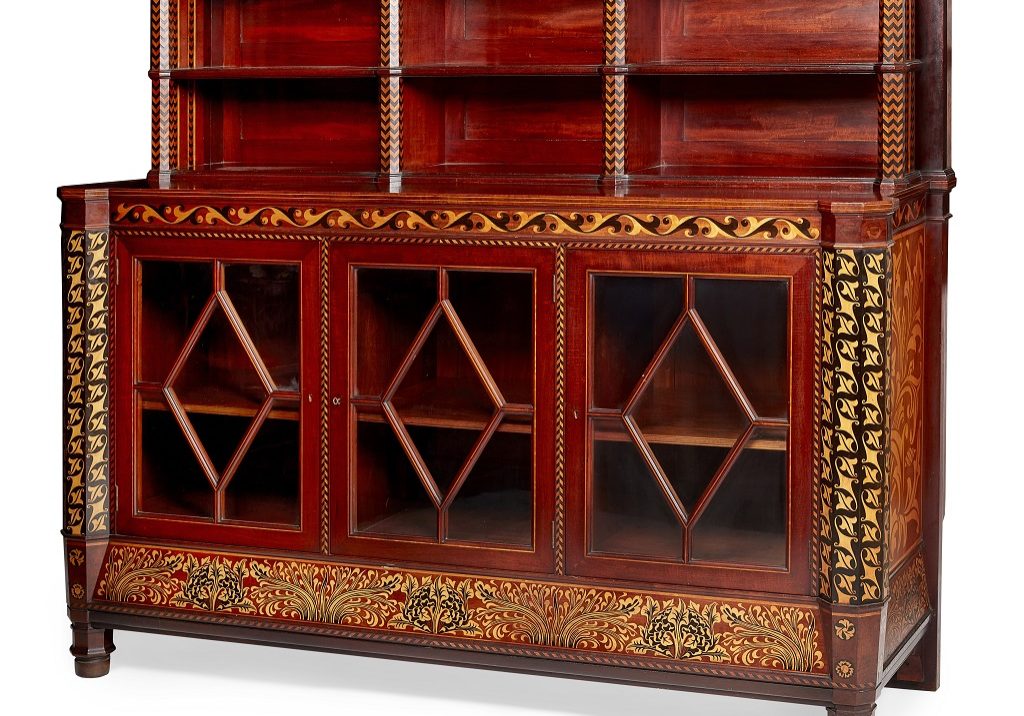 A beautiful side cabinet which will feature in the auction