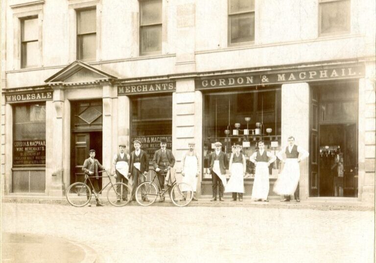 9. Archive image of Gordon & MacPhail shop in Elgin, founded in 1895_CREDIT - GORDONG & MACPHAIL Archive image of Gordon & MacPhail shop in Elgin, founded in 1895. Credit: Gordon MacPhail