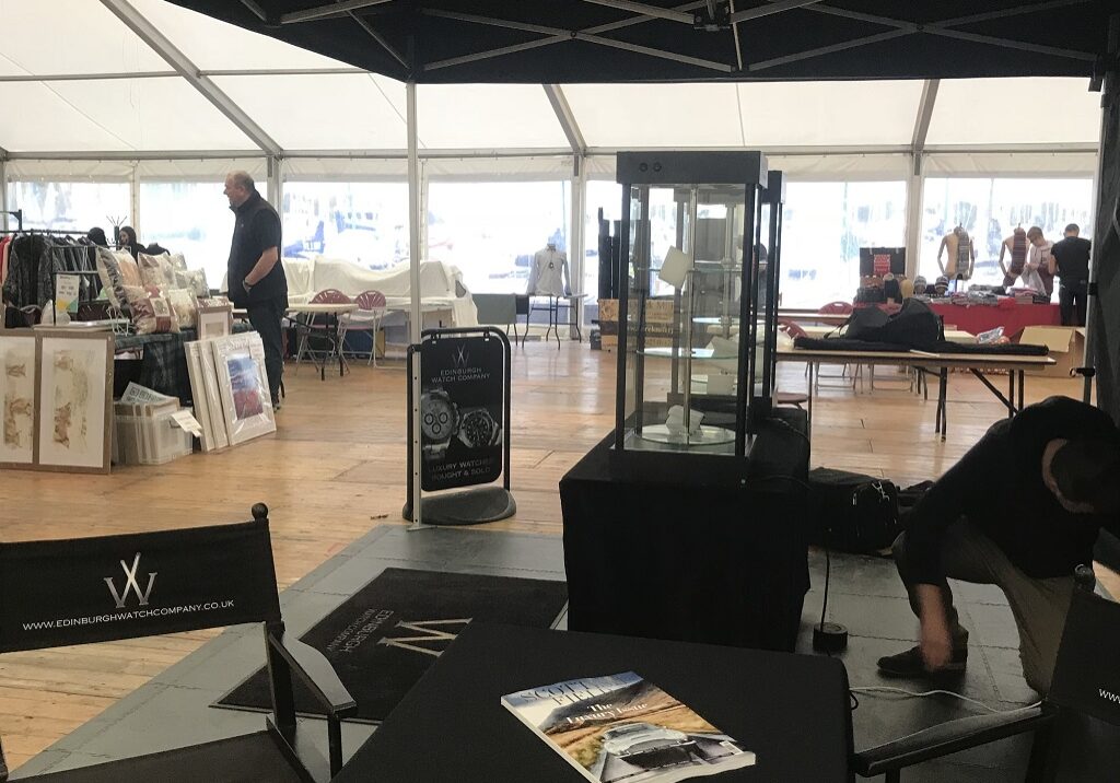 Our friends at the Edinburgh Watch Company are attending Scotland's Boat Show