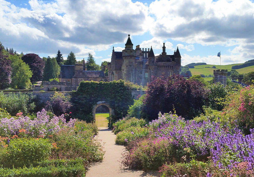 Abbotsford House, located in the Scottish Borders, was home to  Sir Walter Scott