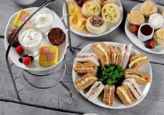 Afternoon Tea Luxury Dobbie's luxury afternoon tea
