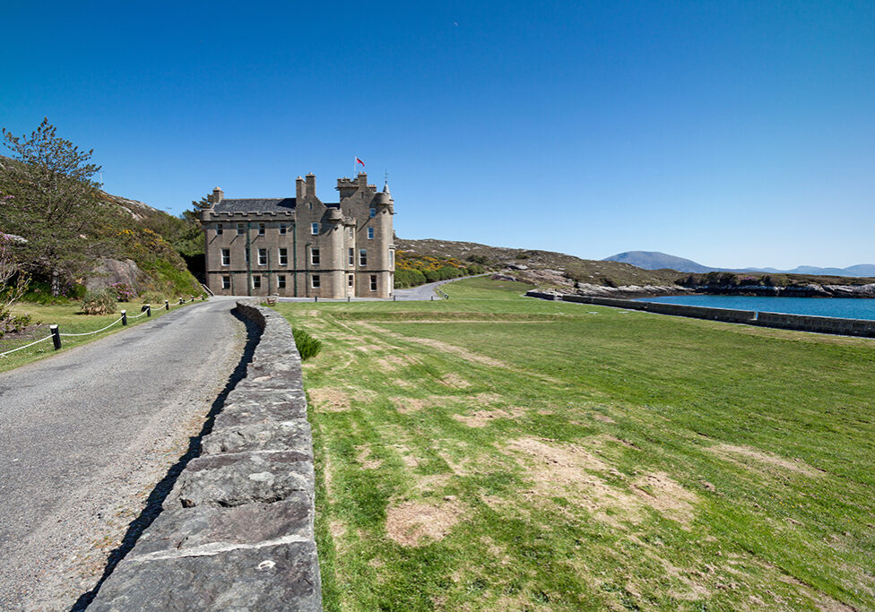 Amhuinnsuidhe Castle on the Isle of Harris