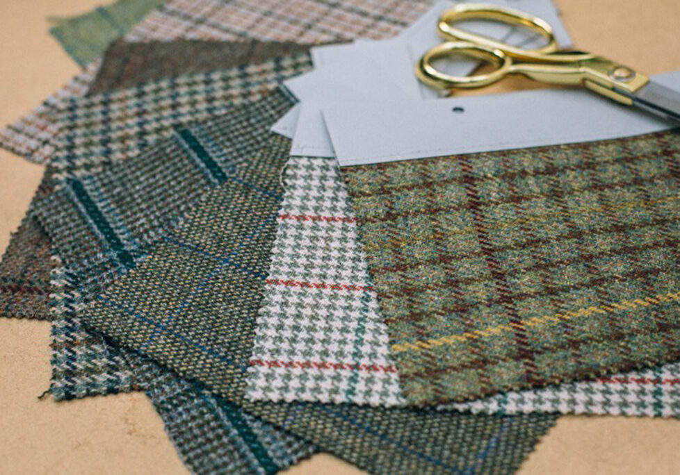 Scottish tweeds produced by Araminta Campbell