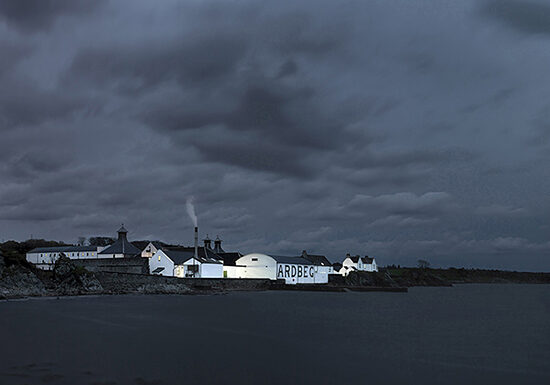 The Ardbeg Distillery on Islay