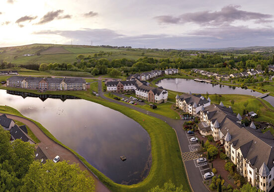 The impressive Auchenlochan Garden Village