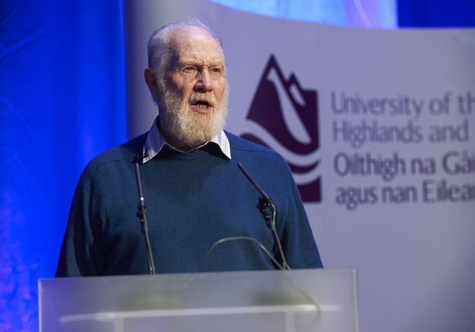 The late Dick Balharry, chair of the National Trust for Scotland from 2009–10