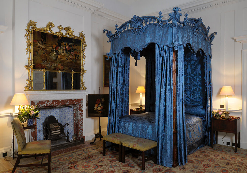 The Blue Bedroom at Dumfries House