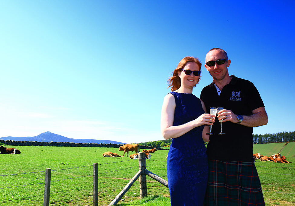 Blackford Craft Distillery co-founders Neil and Katie Sime