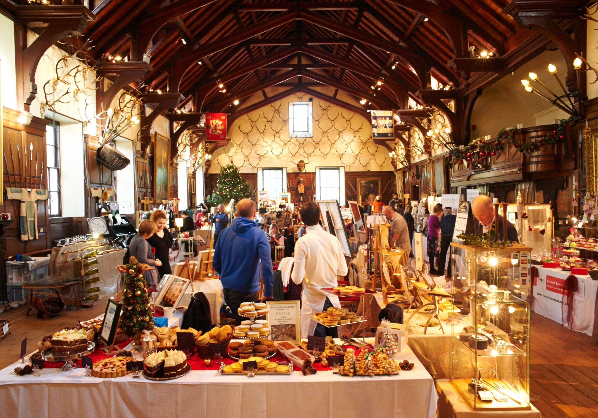 The Blair Castle Christmas fair