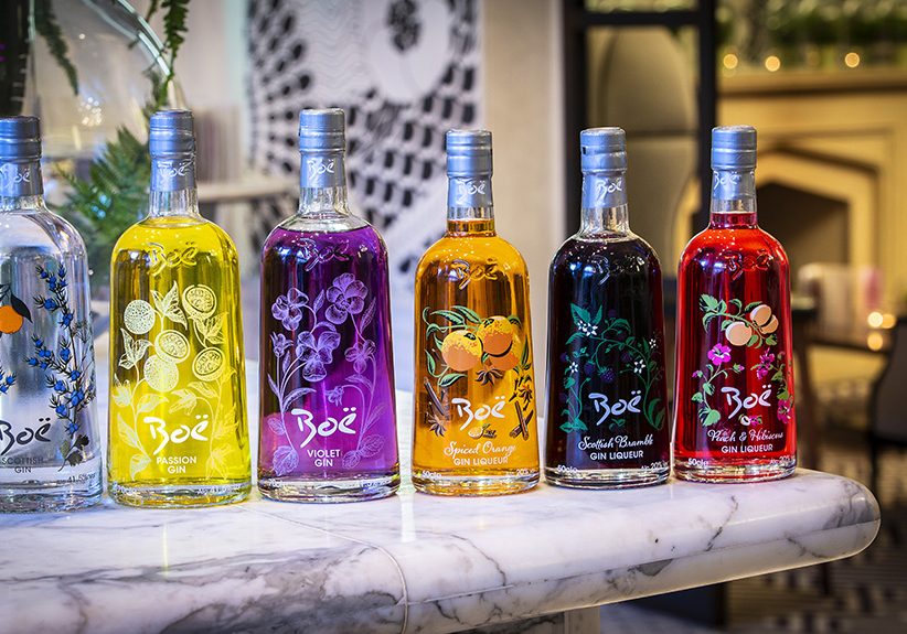 The Boe gin range