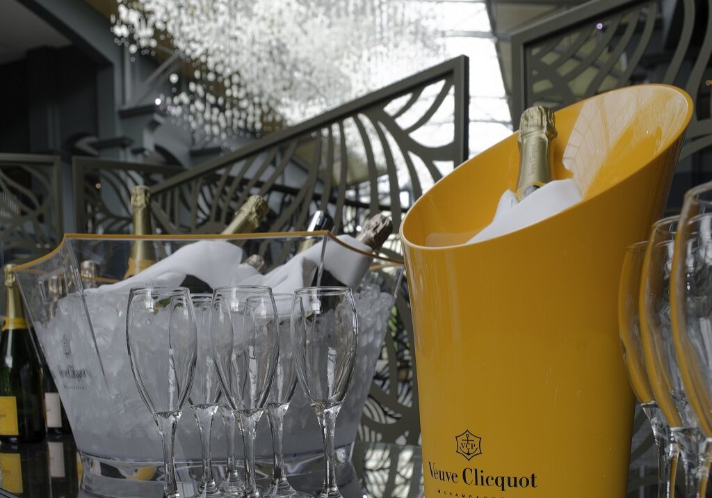 Champagne at the Fairmont St Andrews' International Sunday Brunch