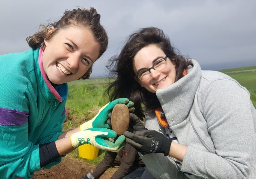 Volunteers from the Caithness Broch Project