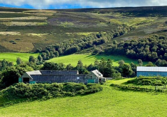 The Cabrach Trust steading which will become home to the distillery. Credit: The Cabrach Trust