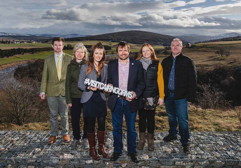 The launch of the Discover the Cairngorms National Park campaign (Photo: Ross Johnston/Newsline Media)