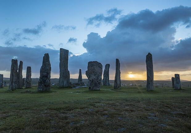 The Callanish Standing Stones on the Isle of Lewis