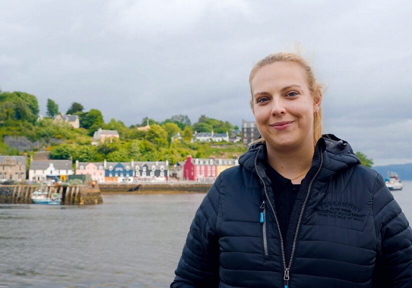 Cara Gilbert on Tobermory