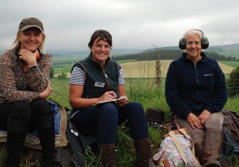 Carol Wallis, Lynne McDonald and Pat Eddie at Douneside House