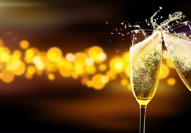 Champagne is the most popular drink in Dundee, according to the Instagram report