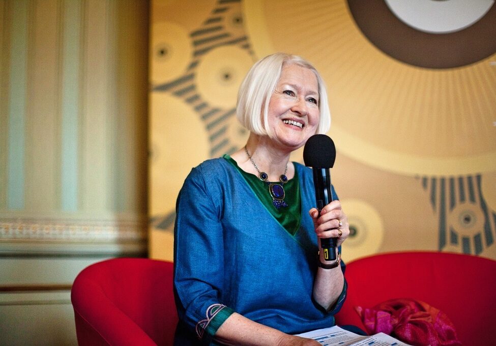 Christine De Luca was one of the poetry competition judges (Photo: Chris Scott)