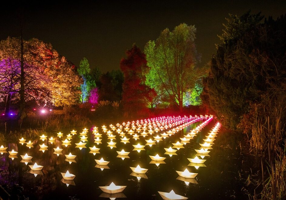 Voyage at the 2019 Christmas at the Botanics, held at the Royal Botanic Gardens Edinburgh (Photo: Phil Wilkinson)